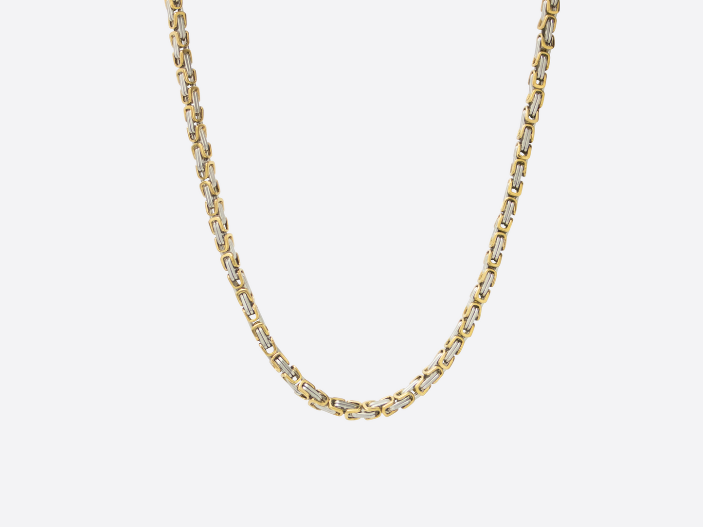 KING CHAIN BYZANTINE | STAINLESS STEEL