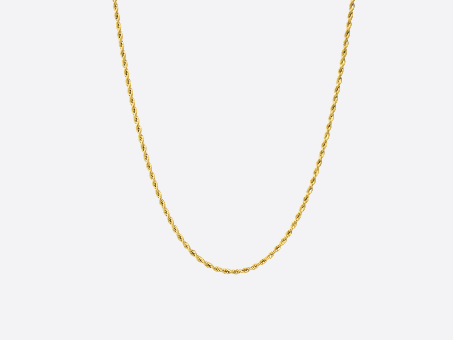 ROPE CHAIN - 18K GOLD