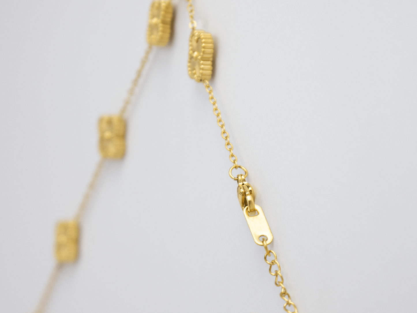 FOUR-LEAF NECKLACE | SUNFLOWER