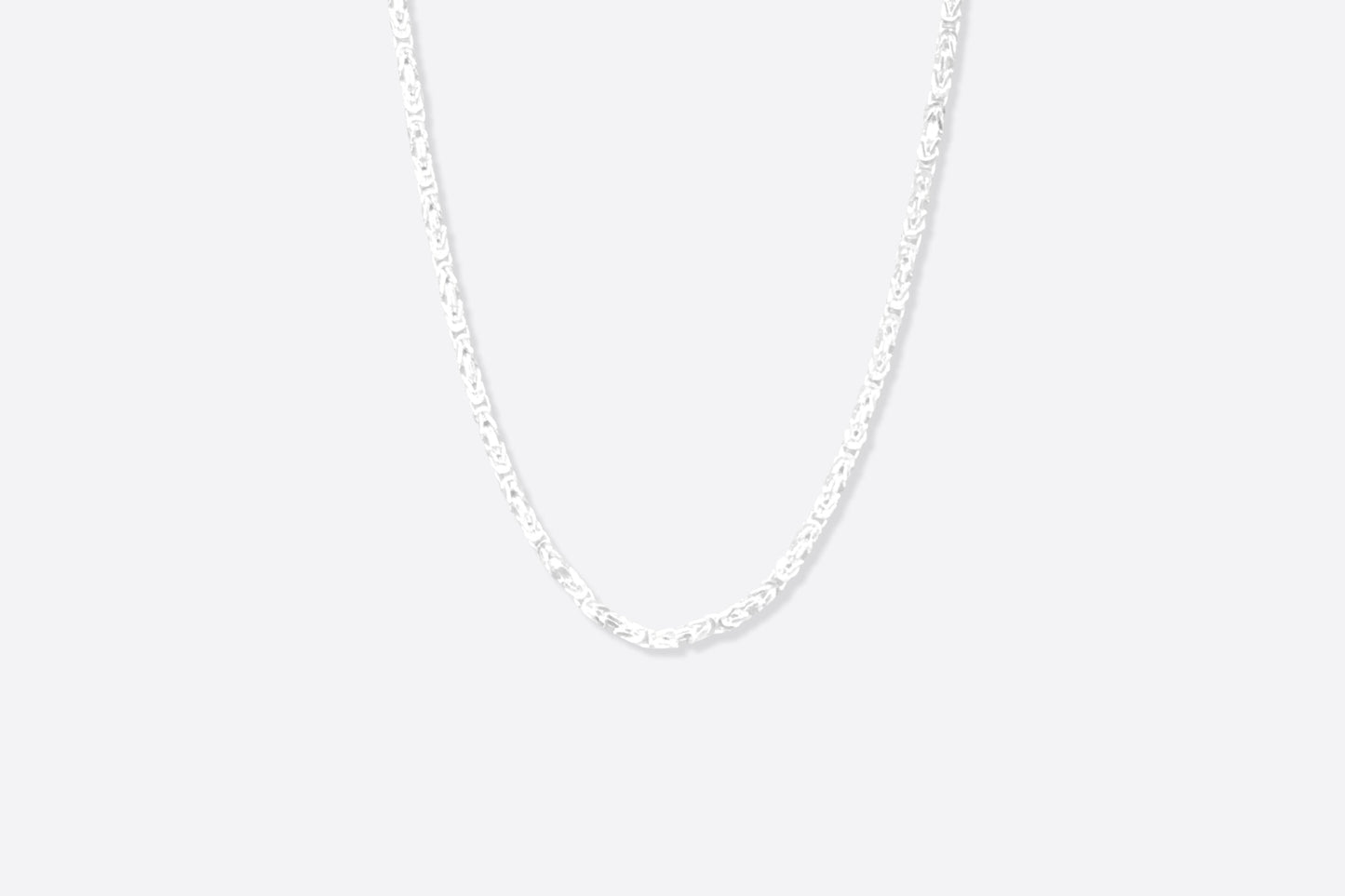 KING CHAIN BYZANTINE | 925 SILVER 3-4MM