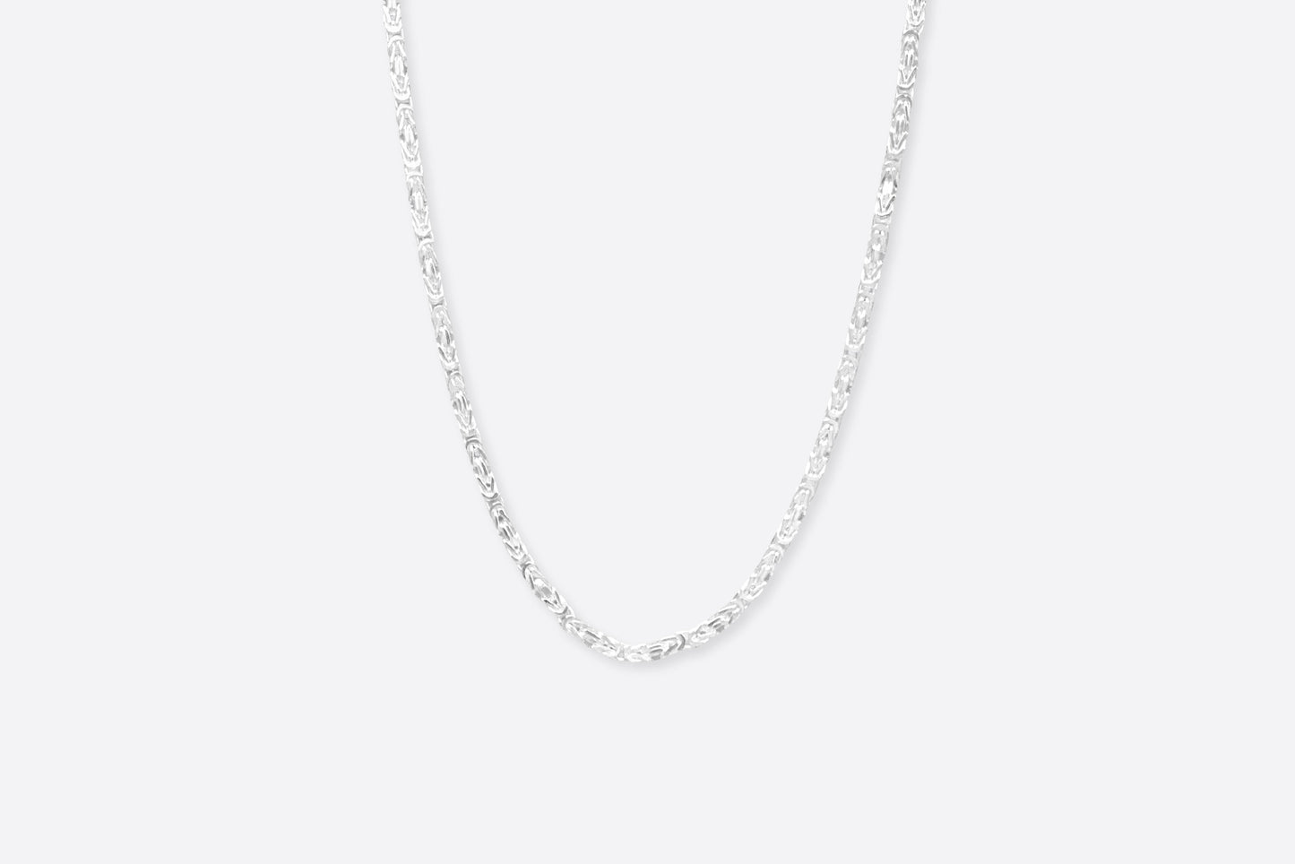 KING CHAIN BYZANTINE | 925 SILVER 3-4MM