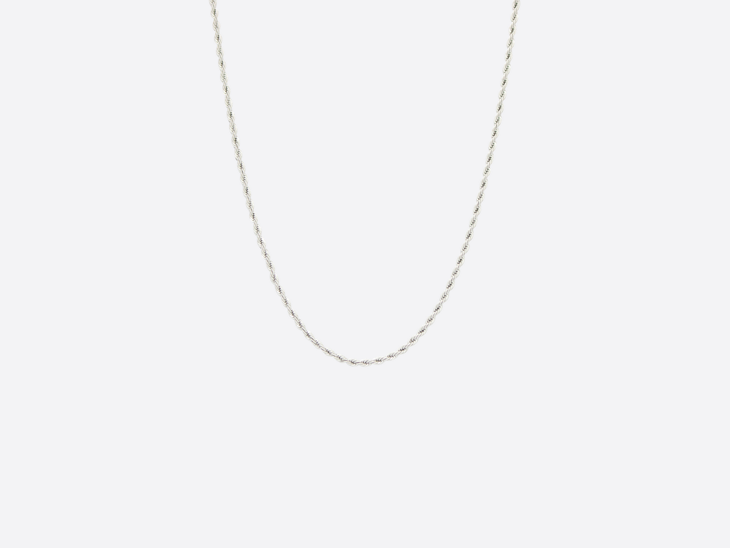 ROPE CHAIN | WHITEGOLD