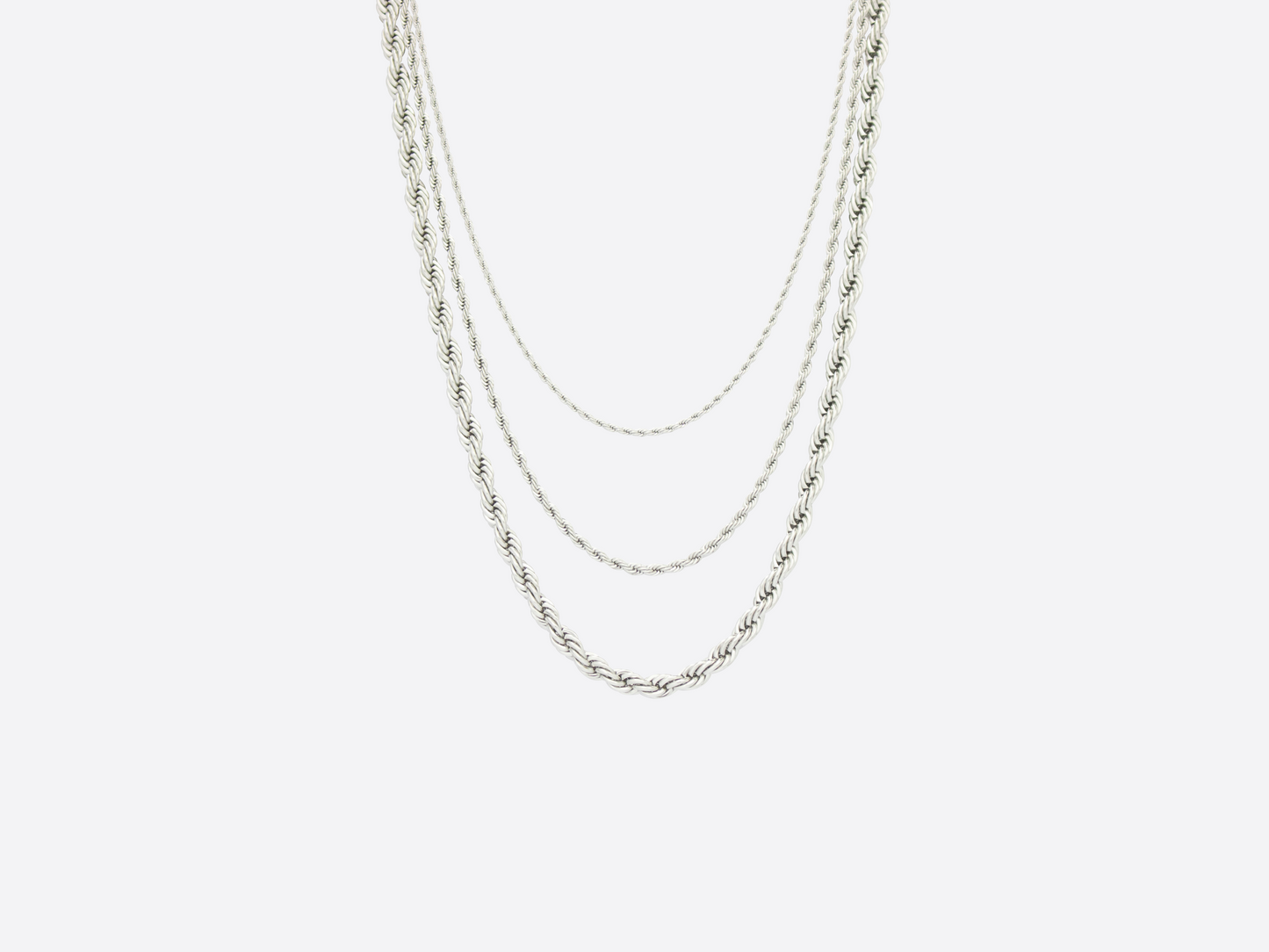 ROPE CHAIN | WHITEGOLD