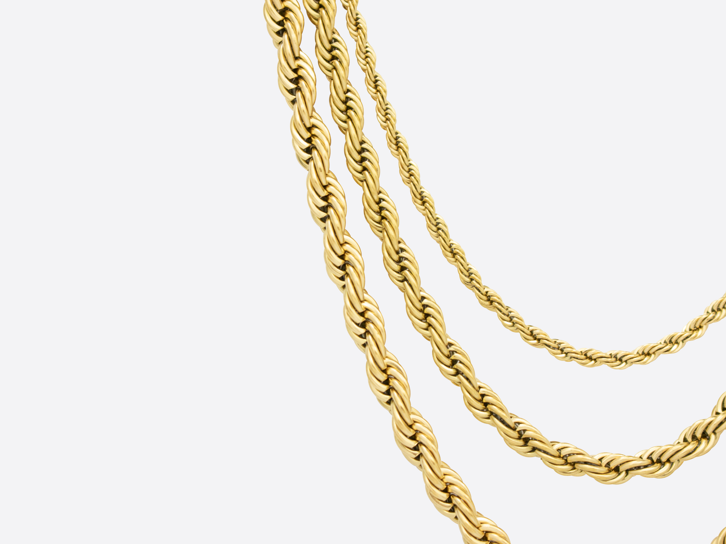 ROPE CHAIN - 18K GOLD