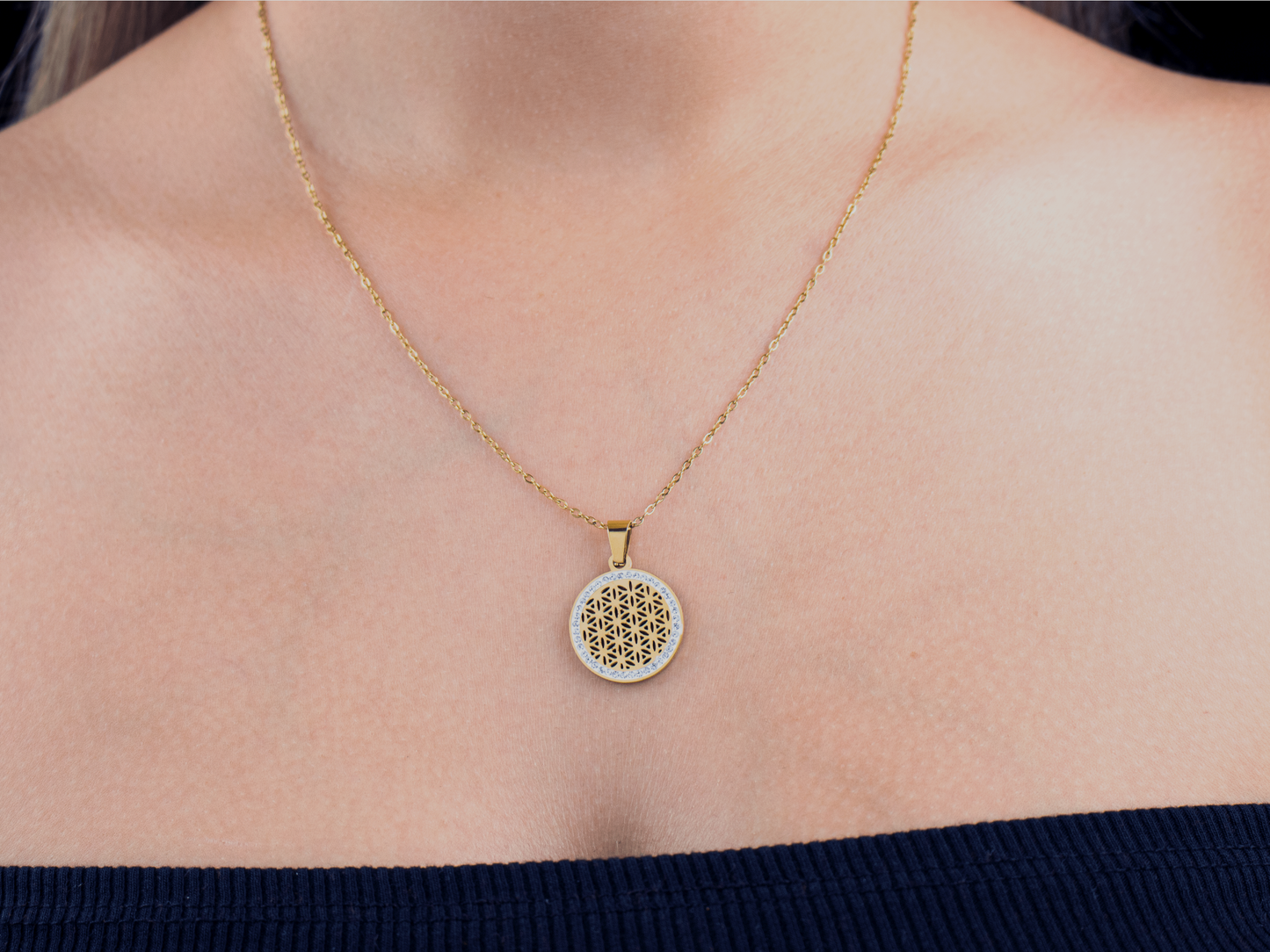 EGYPT | FLOWER OF LIFE 18K