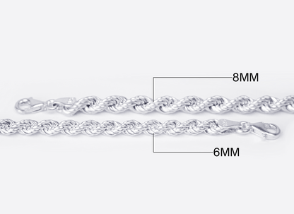 ROPE BRACELET | 925 STERLING SILVER