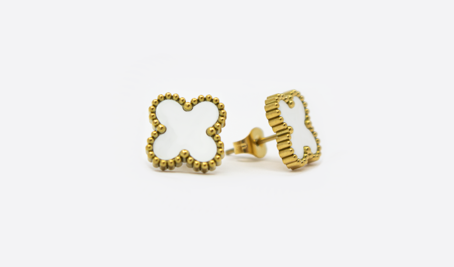 FOUR-LEAF EARRING