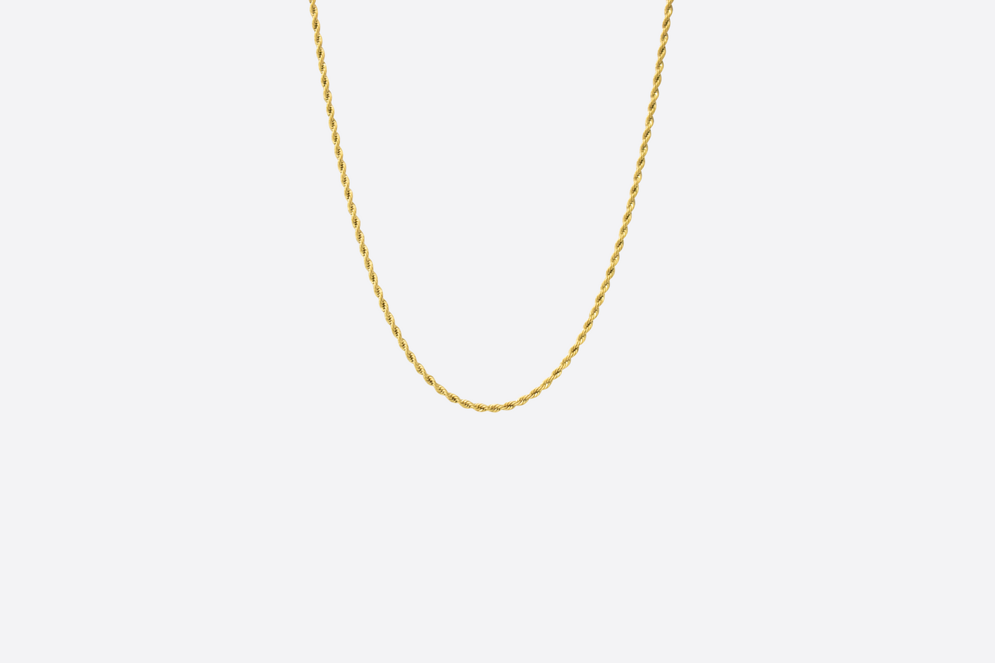 ROPE CHAIN - 18K GOLD