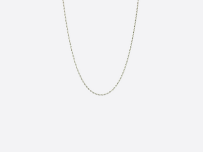 ROPE CHAIN | WHITEGOLD