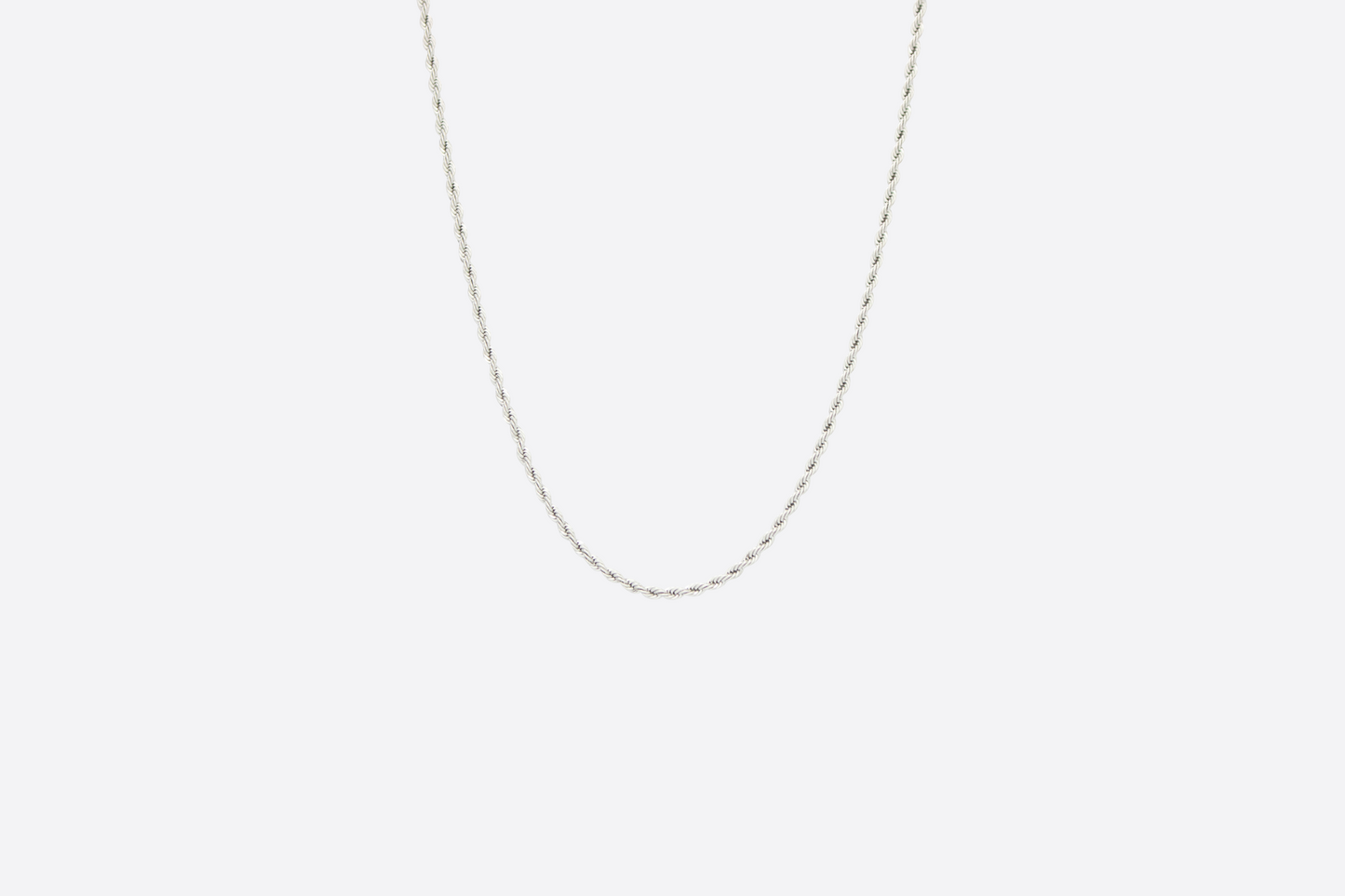 ROPE CHAIN WHITEGOLD