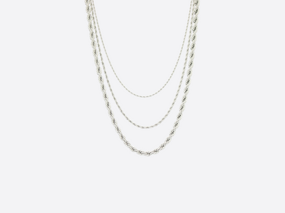 ROPE CHAIN | WHITEGOLD