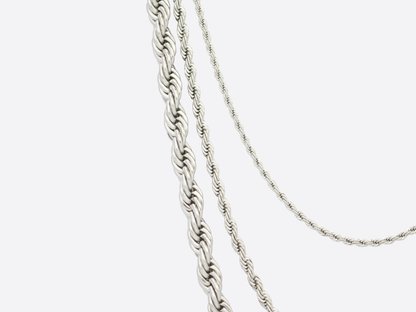 ROPE CHAIN | WHITEGOLD