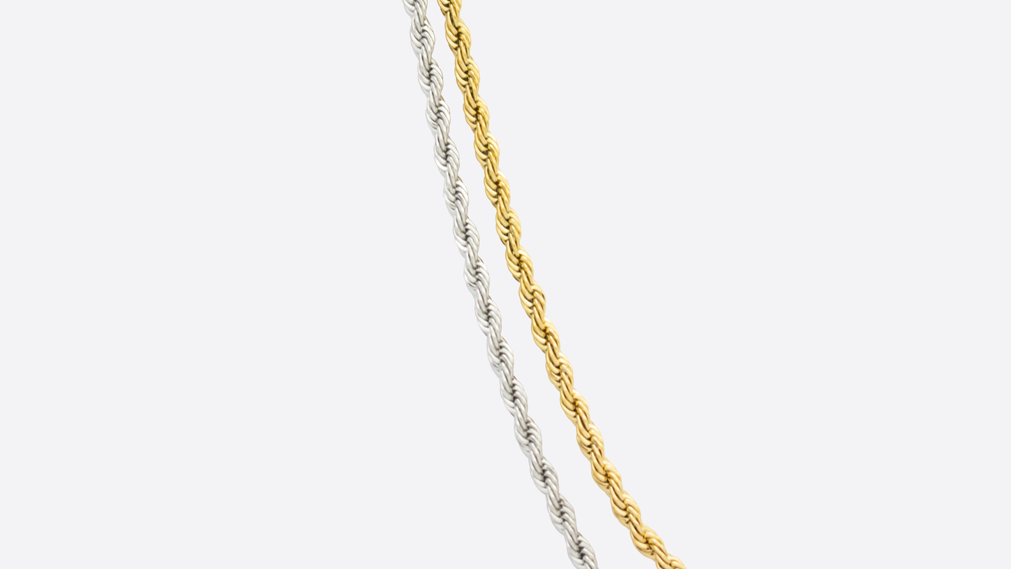 ROPE CHAIN - 18K GOLD