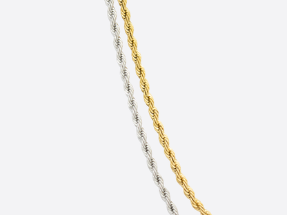 ROPE CHAIN | WHITEGOLD
