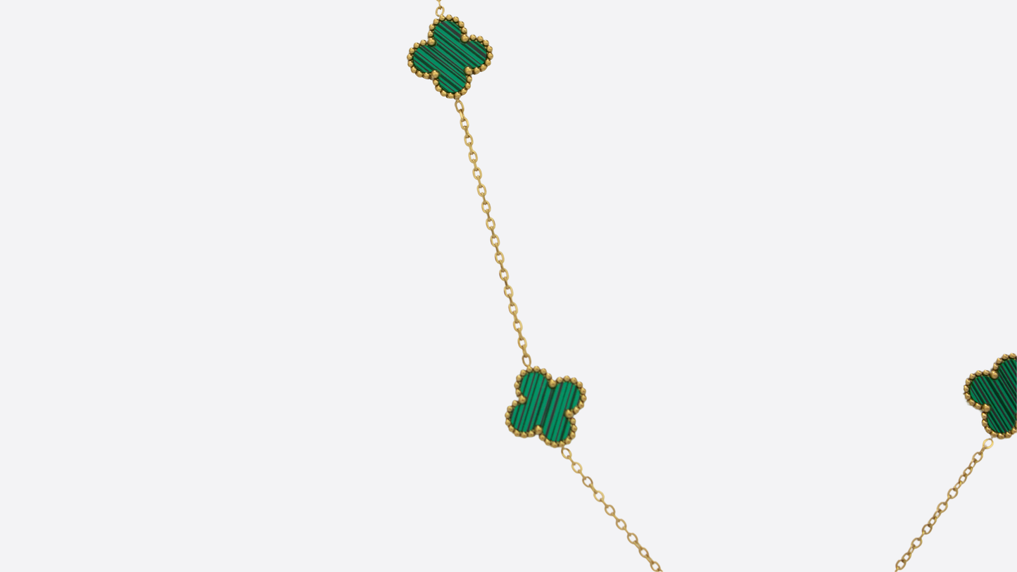 FOUR-LEAF: GREEN CLOVER