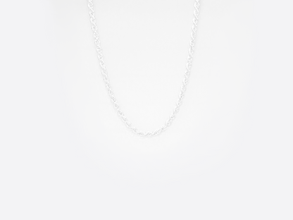 ROPE CHAIN 925 SILVER 4-7 MM