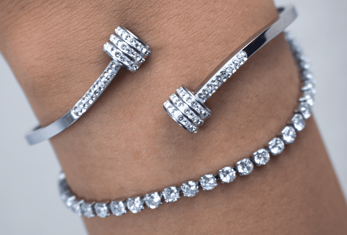 SPIKEY DIAMOND BRACELET