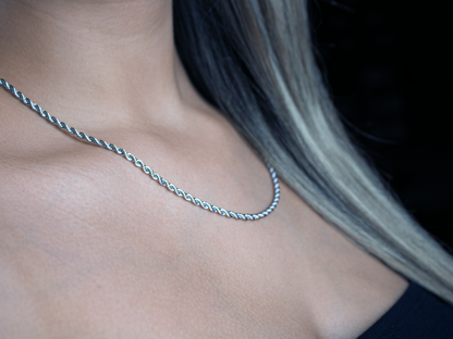 ROPE CHAIN | WHITEGOLD