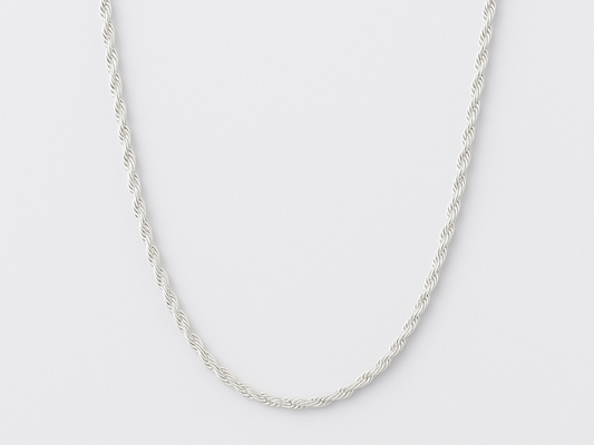 ROPE CHAIN 925 SILVER |  2-7MM